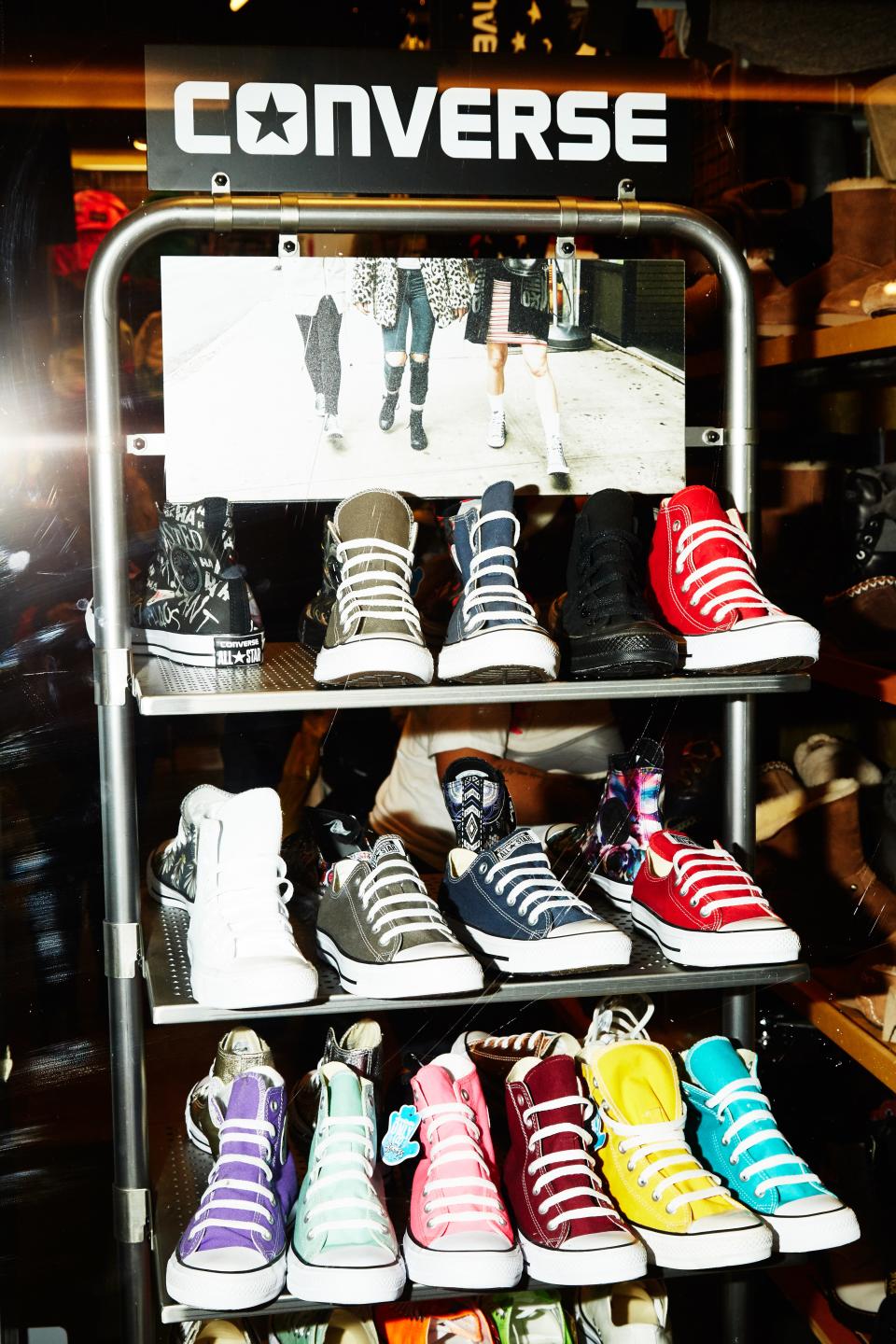 Converse All Stars on display