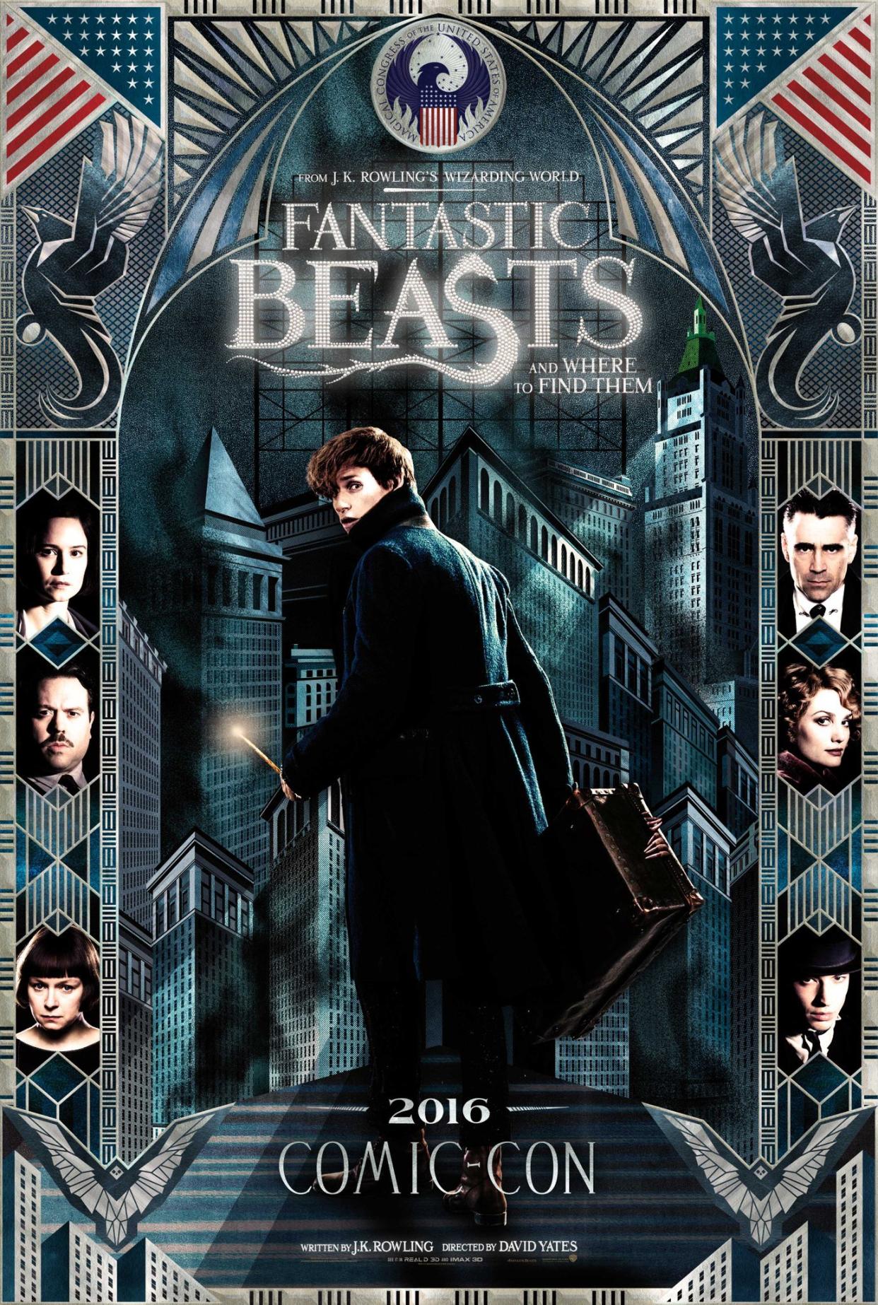 fantastic beasts poster