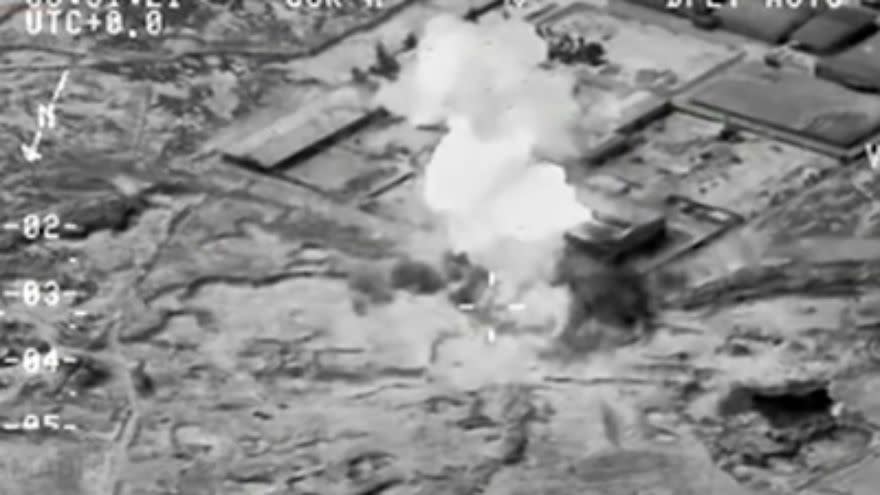 isis airstrikes ramadi