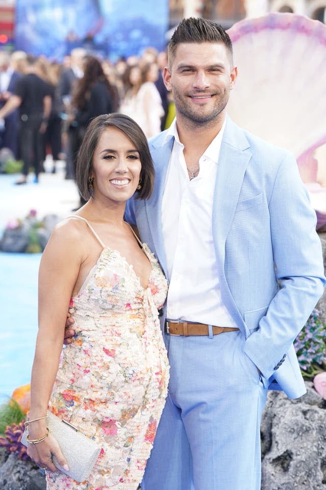 Janette Manrara and Aljaz Skorjanec