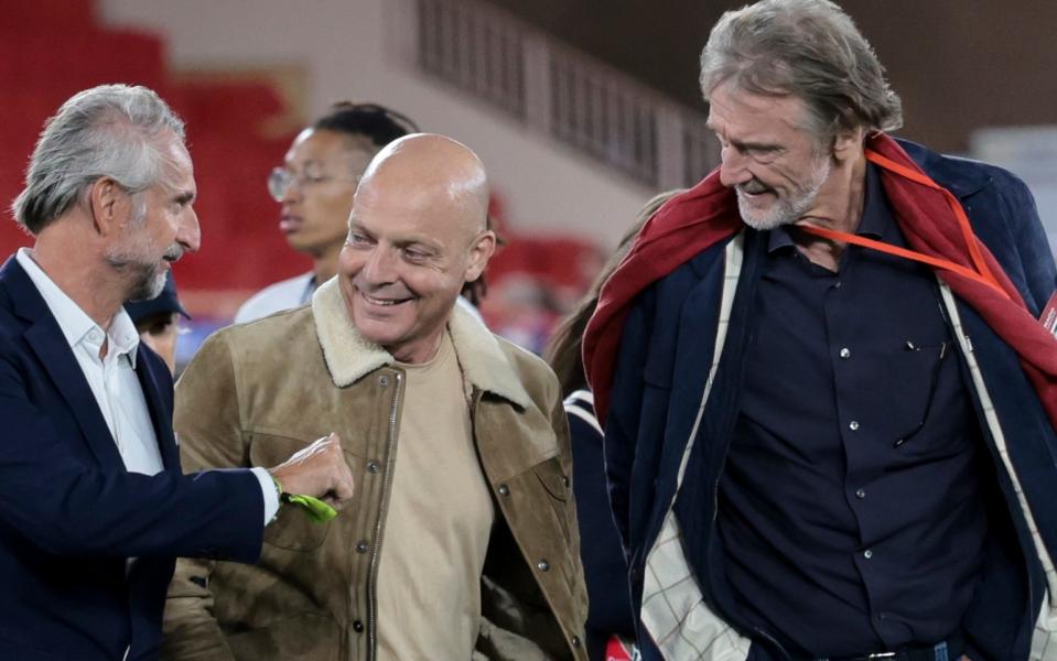 Erik ten Hag desperately needs a sporting director to save himself from sack - Ineos's chief executive Jean-Claude Blanc with its sports director Sir Dave Brailsford and and owner Sir Jim Ratcliffe.