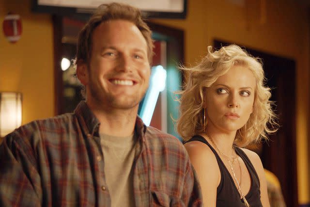 <p>Phillip V. Caruso/Paramount Pictures/courtesy Everett Collection</p> Patrick Wilson and Charlize Theron in 'Young Adult'