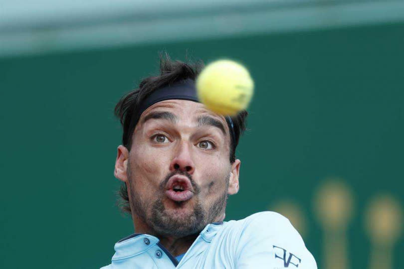   納達爾在巴塞隆納網球公開賽第一輪贏得辛苦。（圖／美聯社）