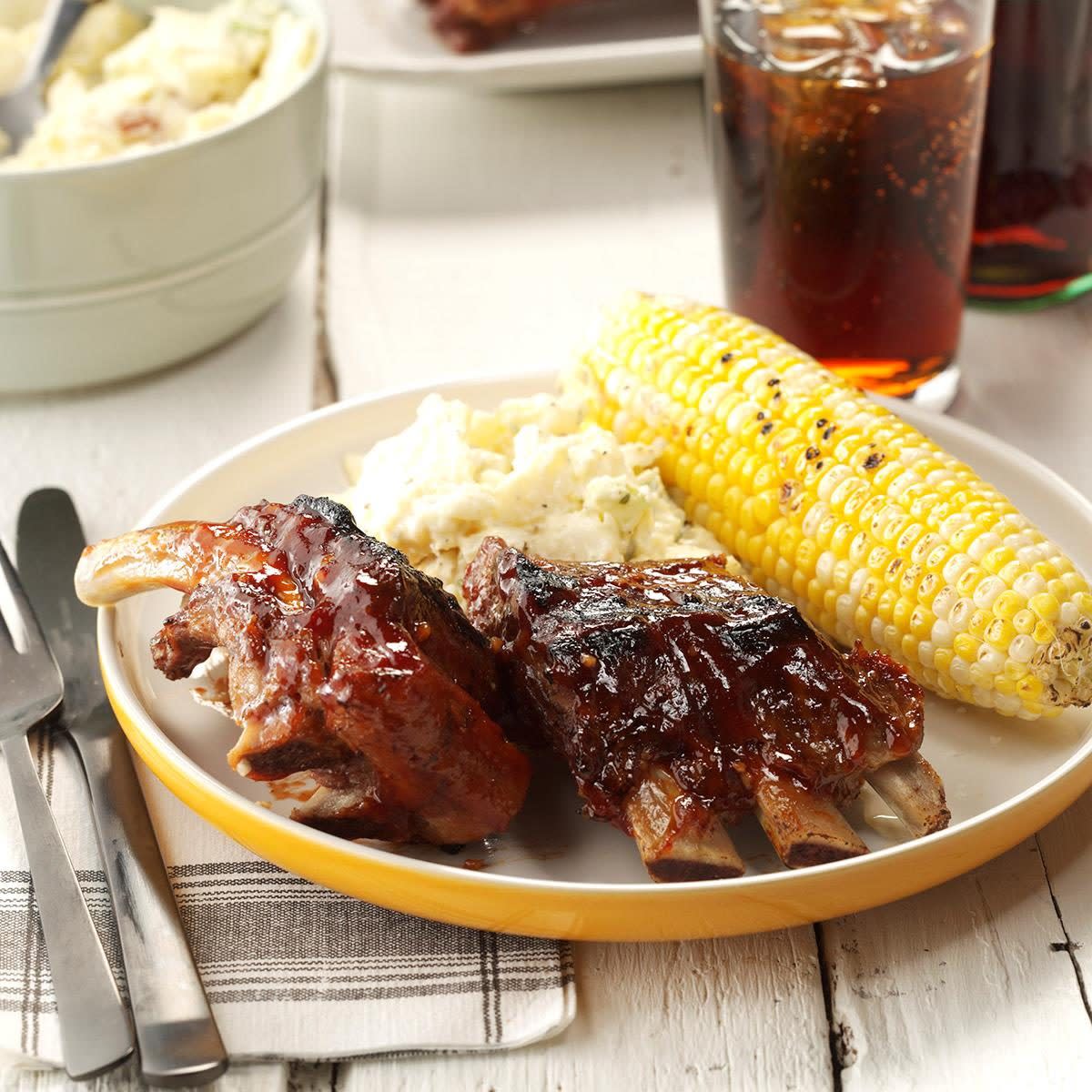 Inspired by: Double-Glazed Baby Back Ribs