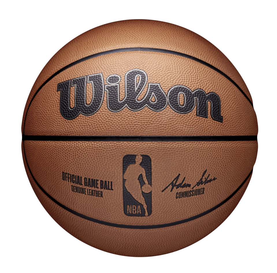 The new NBA Wilson basketball. (Photo courtesy Wilson)