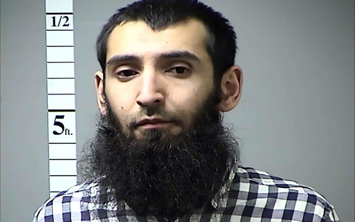 Sayfullo Saipov was an Uber driver in New Jersey - AFP