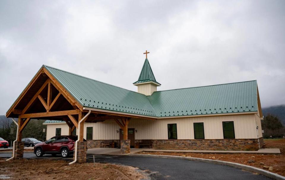The new Greater Buffalo Run Valley United Methodist Church at 112 Trinity Court in Benner Township on Thursday, April 4, 2024.