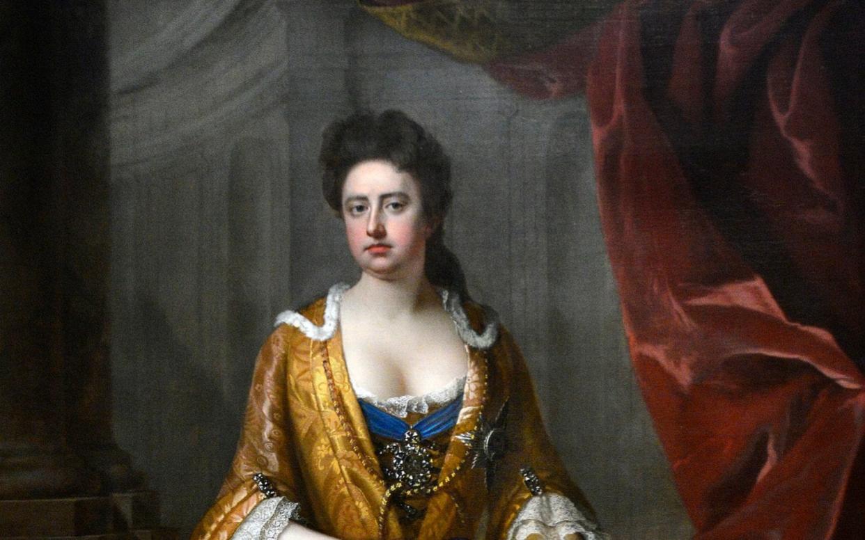 Queen Anne established a fund for the church 