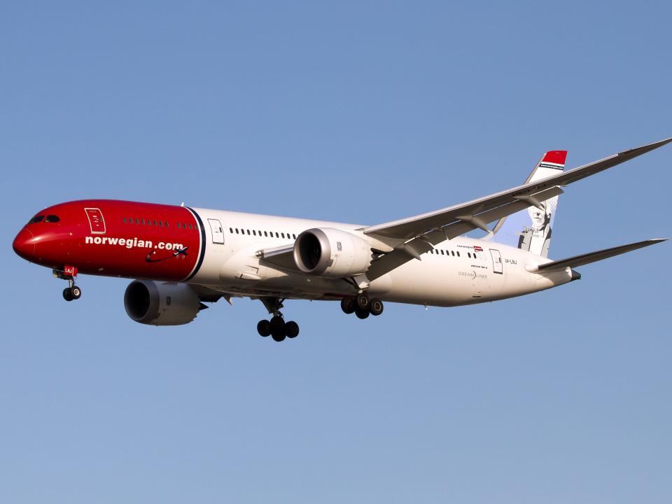 Norwegian Boeing 787 Dreamliner