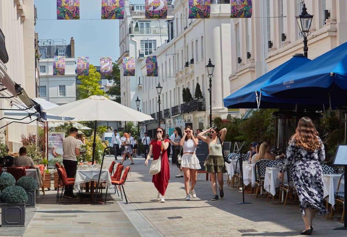 Belgravia in prime central London (Juliet Murphy)