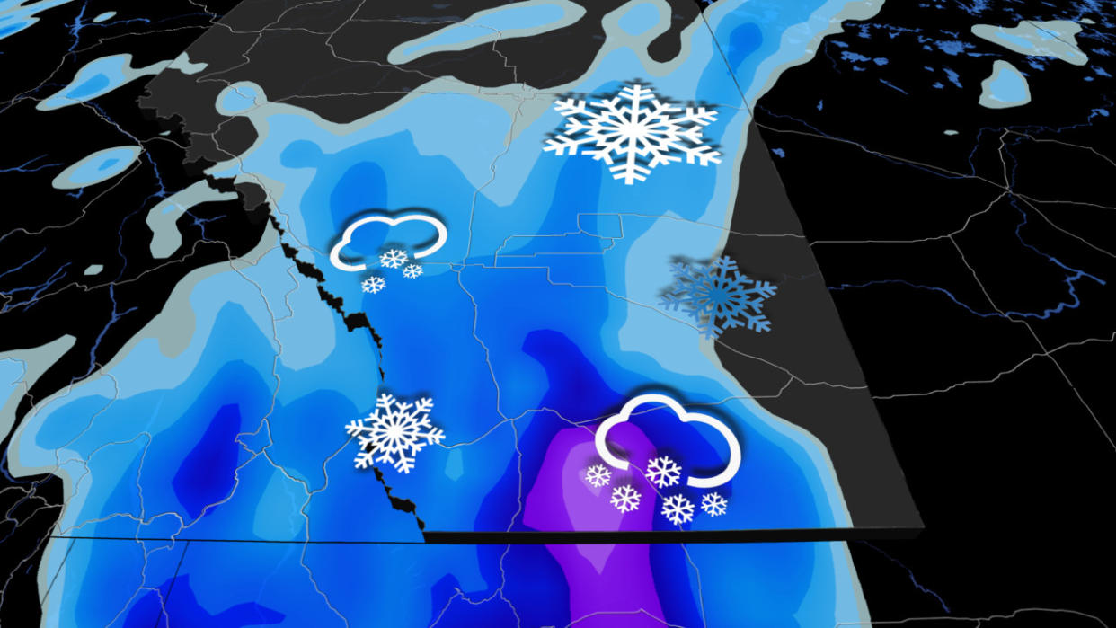 More winter travel as rounds of snow continue to hit southern Alberta