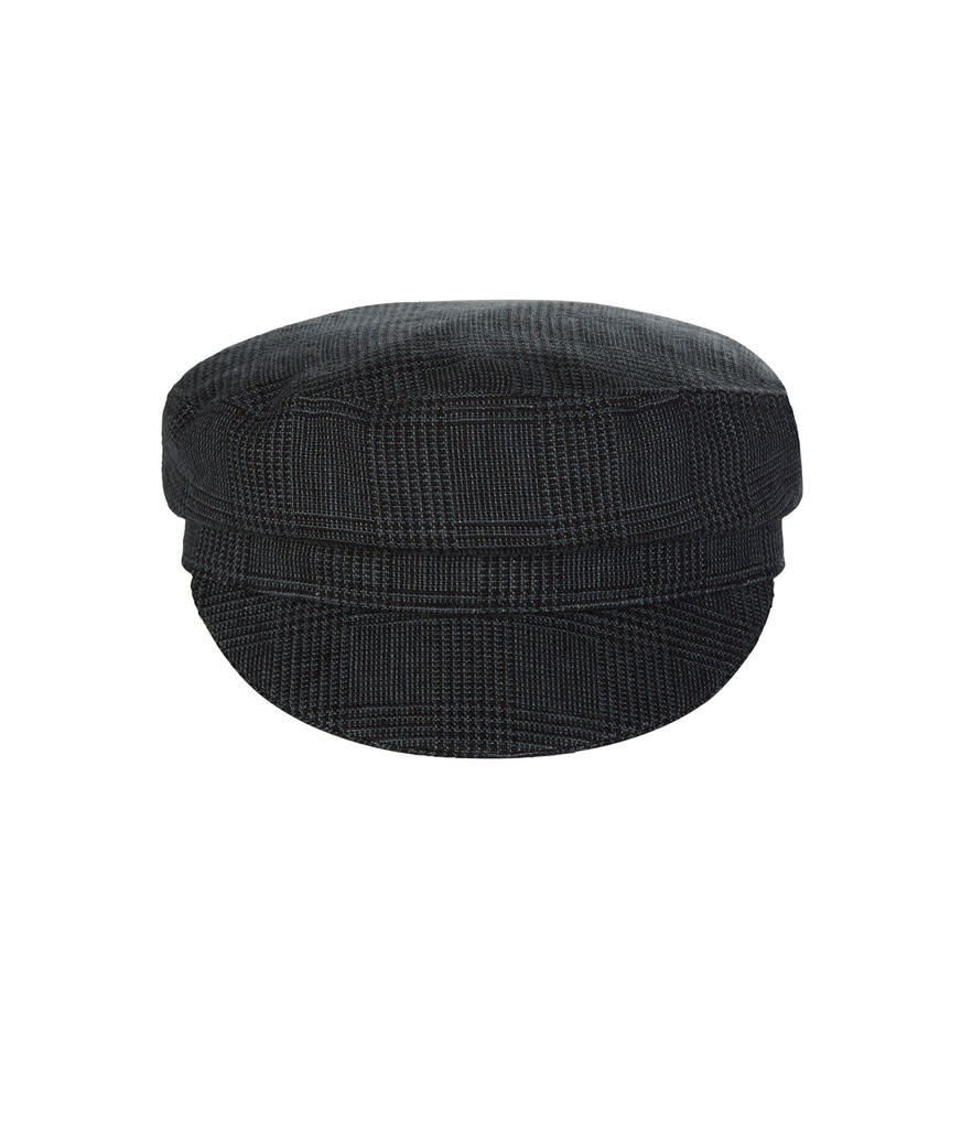 <p>Étoile Anthracite Linen Evie Peak Hat, $155,<a rel="nofollow noopener" href="http://www.avenue32.com/us/anthracite-linen-evie-peak-hat/IME00116040288.html" target="_blank" data-ylk="slk:avenue32.com;elm:context_link;itc:0;sec:content-canvas" class="link "> avenue32.com</a> </p>