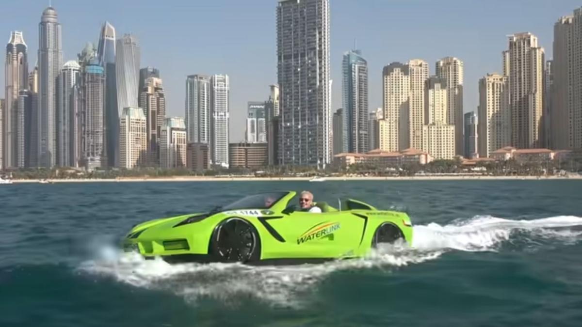 This Floating Chevy Corvette Cruises the High Seas in Sports-Car Style