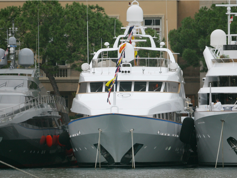 The Candy brothers' original Candyscape yacht, sold for a reported £11 million