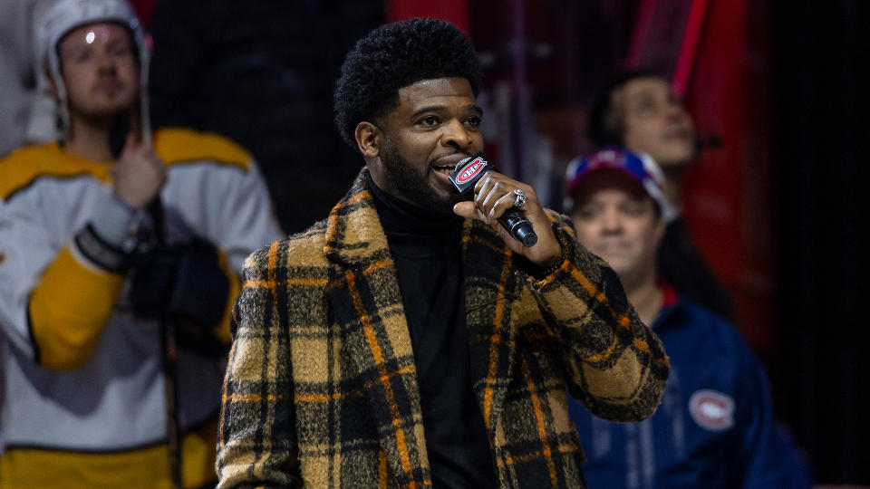 Former NHLer PK Subban doesn't think activism should be pushed on athletes. (Photo by Vitor Munhoz/NHLI via Getty Images)