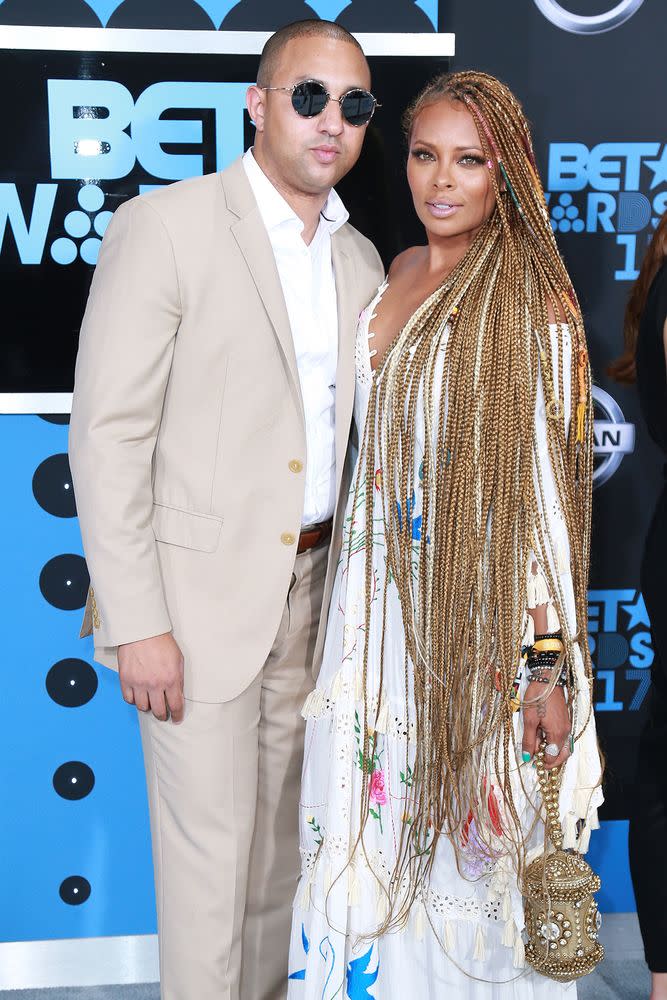 Michael Sterling and Eva Marcille