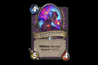 <p>Is someone trying to tell us something about Demons? Warlock decks running the most devilish of minion types haven't had a huge impact on the meta over the course of Hearthstone's life, but a four mana 5/4 with a nice little upside isn't the worst deal. If Demons get more powerful, then why not? </p>