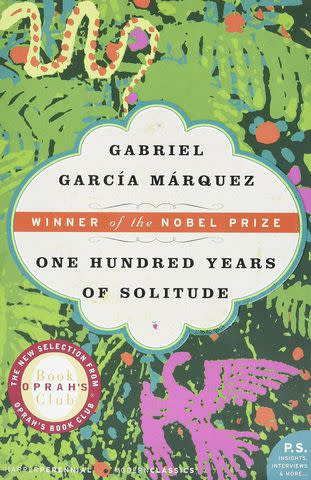 <p>Harper Collins </p> 'One Hundred Years of Solitude' by Gabriel García Márquez