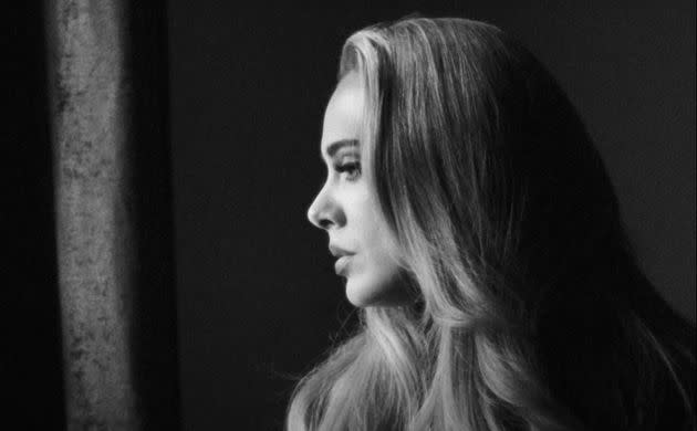 Adele in her Easy On Me music video (Photo: Vevo)