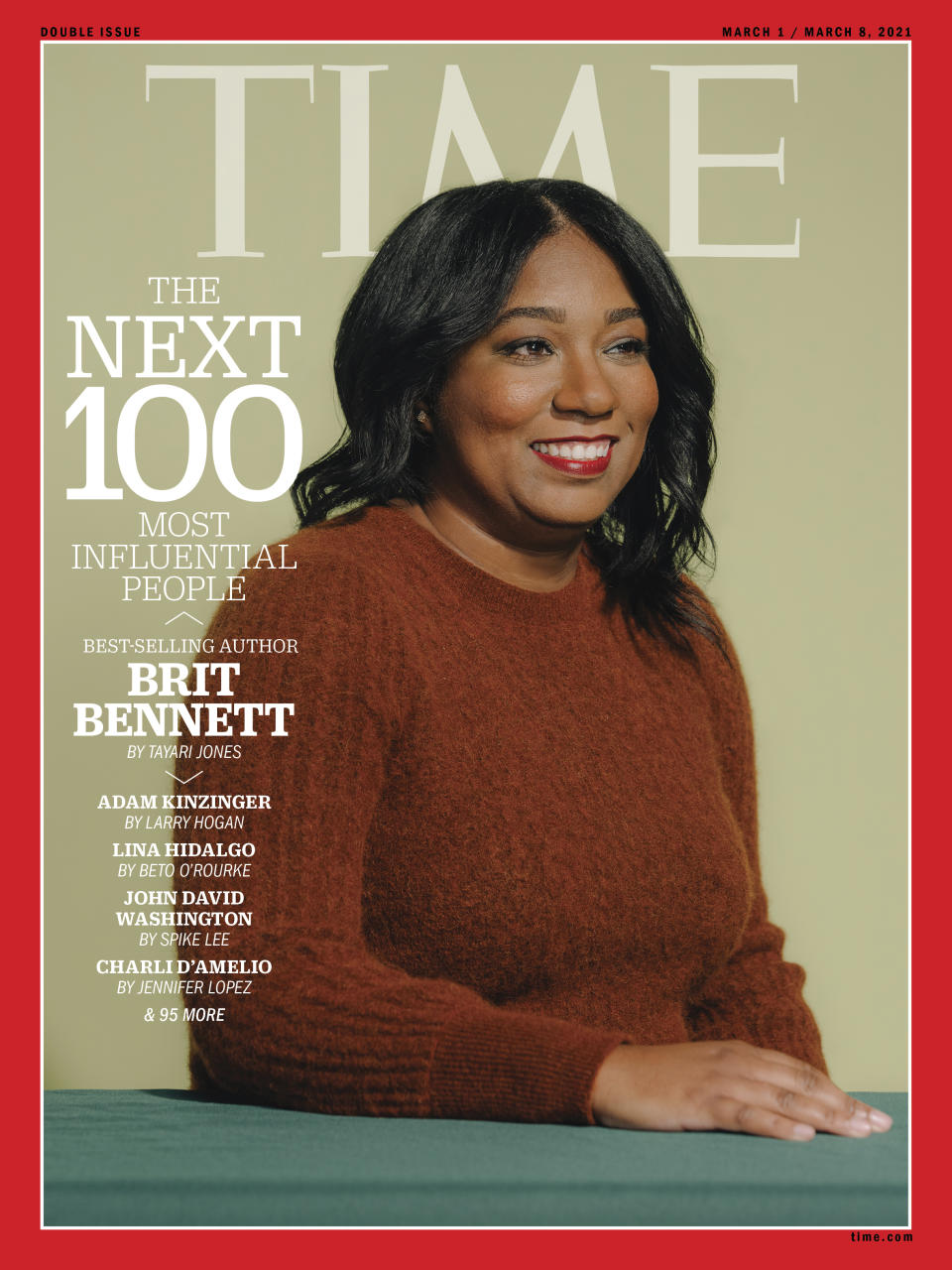 TIME100 Next cover Brit Bennett