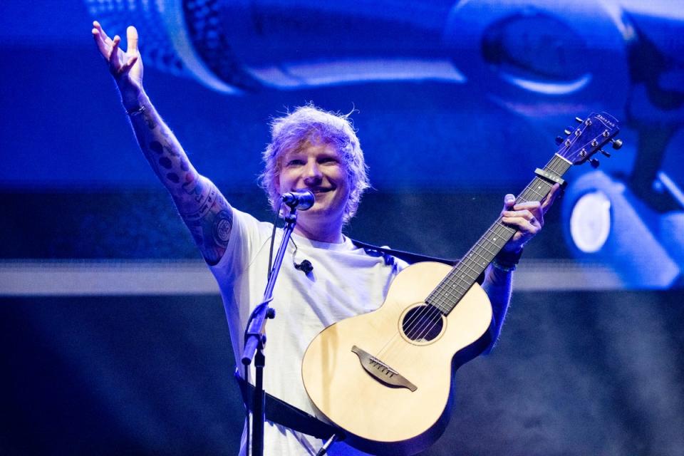 Sheeran debunked speculation that he had built a crypt on his property (Getty Images)