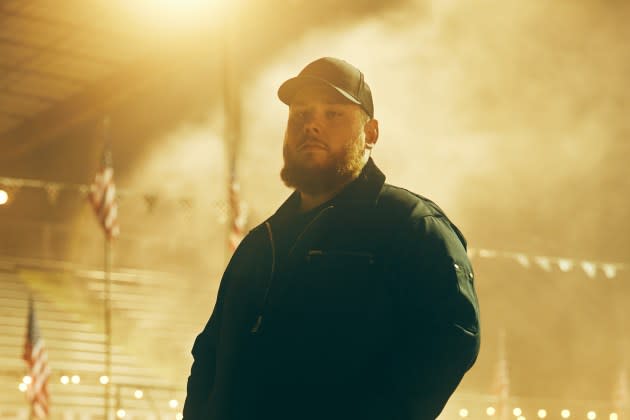 Luke Combs (pictured not inside a tornado) drops the new song and video "Ain't No Love in Oklahoma" from the 'Twisters' soundtrack. - Credit: Jeremy Cowart*
