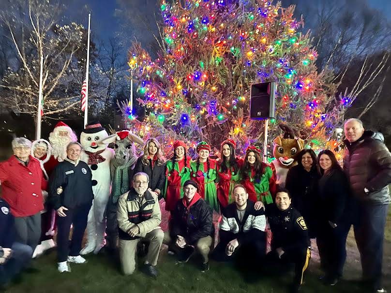 Scenes from Woodland Park's holiday parade.