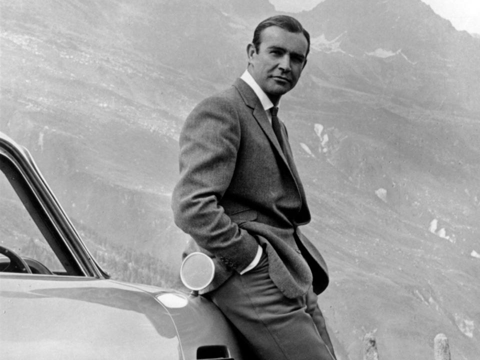 sean connery in goldfinger