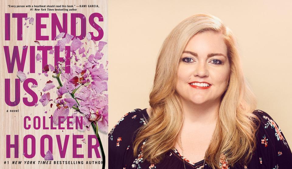 "It ends with Us" by author Colleen Hoover.