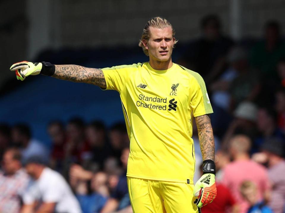 Karius made yet another error in Liverpool's 3-2 win over Tranmere Rovers (Getty)