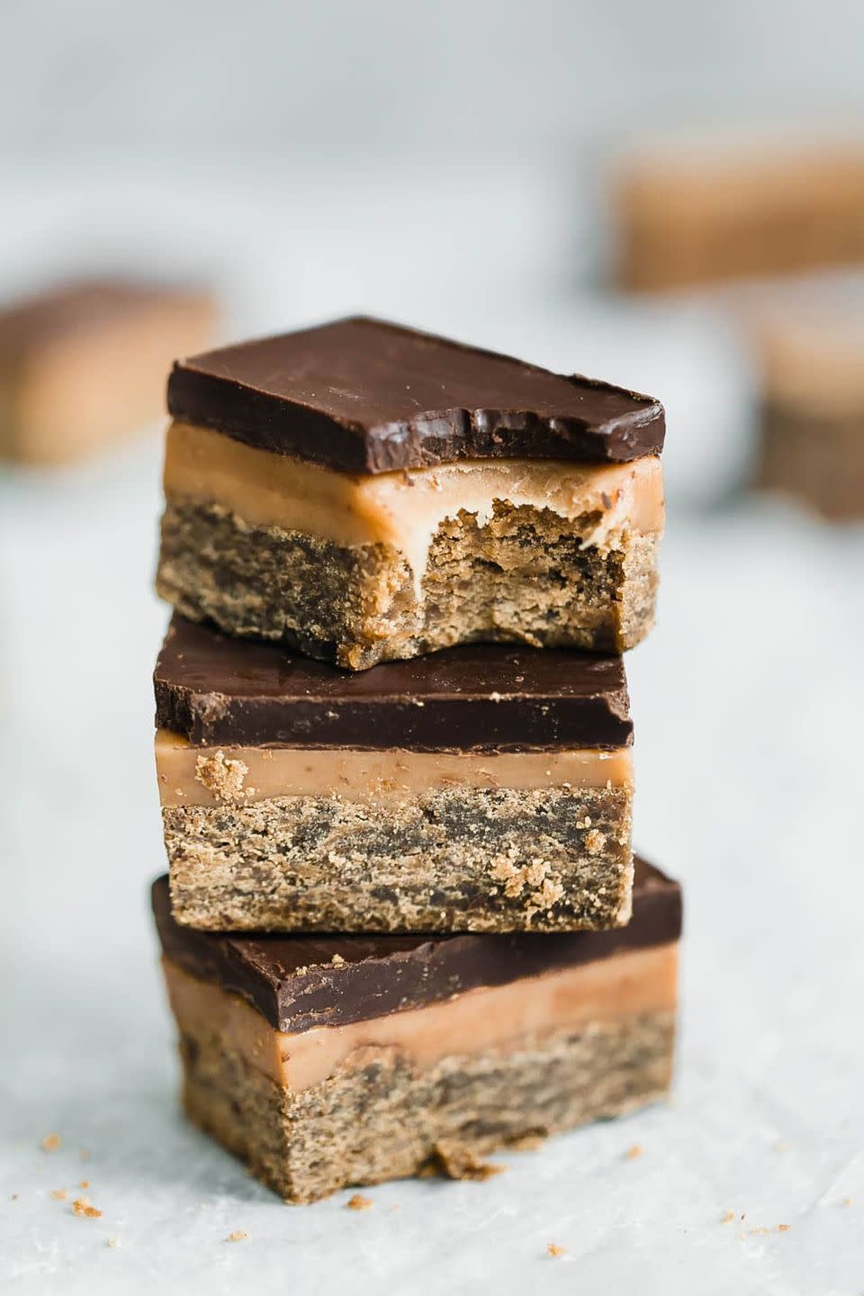 Gingerbread Millionaire Bars