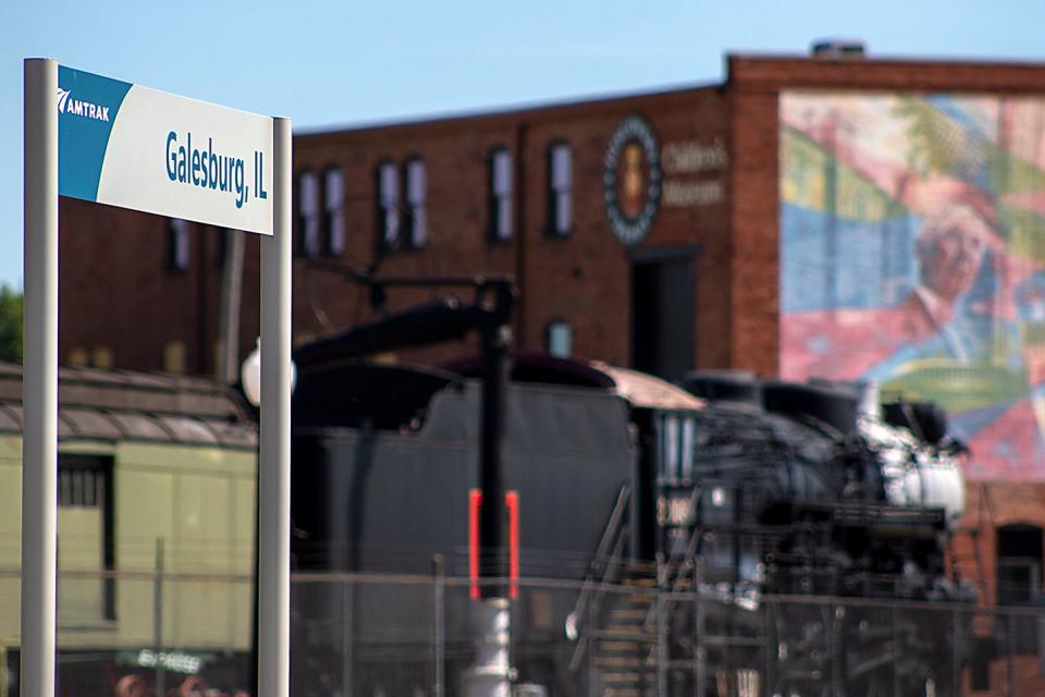 The Galesburg Amtrak depot is located at 225 S. Seminary Street.