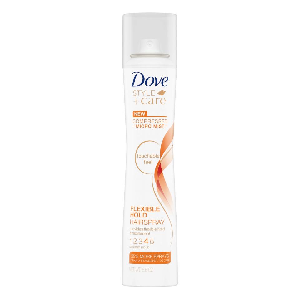 Strong Hold: Dove Compressed Micro Mist Flexible Hold Hairspray