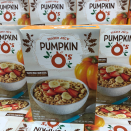 <p>A seasonal cereal swap is definitely in order. <strong>We love these vegan and gluten-free pumpkin O's that contain 26 grams of whole grains as well.</strong> Toss it with some milk and sliced fresh berries for a tasty breakfast option. </p><p><strong><em>RD Pick</em></strong></p>