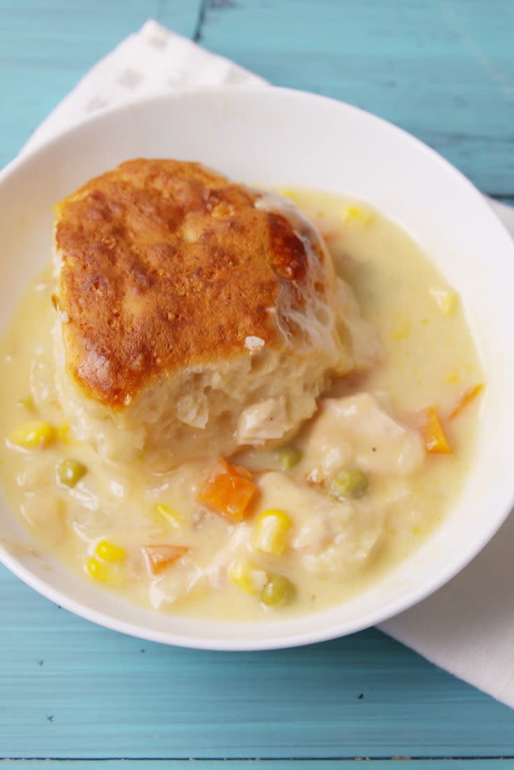 Slow-Cooker Chicken Pot Pie