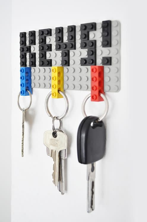 1) Lego Key Organizer