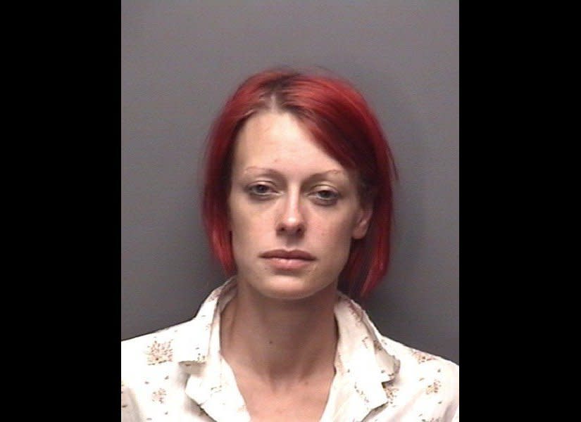 Authorities in Virginia arrested 30-year-old Billie Jolene Warburton, of Norfolk, on Oct. 15, 2012, in the parking lot of a courthouse.     Police allegedly found Warburton slumped over the steering wheel of her vehicle. Warburton's window was open, the motor was running and a young child was sobbing in a car seat in the back, police said.    The officer allegedly observed blood on the center console and fresh injection marks on Warburton's arms.     Warburton allegedly told police her child was crying because he had not been fed since the previous evening.    The baby was placed in the custody of Child Protective Services and Warburton was transported to Western Tidewater Regional Jail under a no bond status for possession of heroin, driving under the influence of drugs, and felony child neglect.