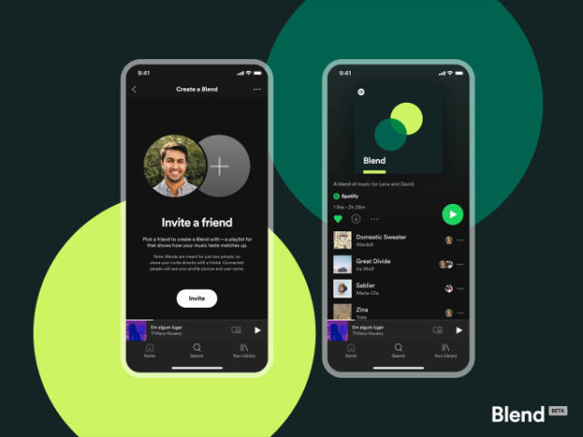 How Spotify's Newest Personalized Experience, Blend, Creates a Playlist for  You and Your Bestie — Spotify