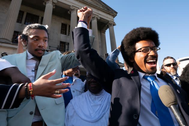Democrats Justin Jones and Justin Pearson were expelled from the Tennessee state House for protesting in support of gun restrictions. 