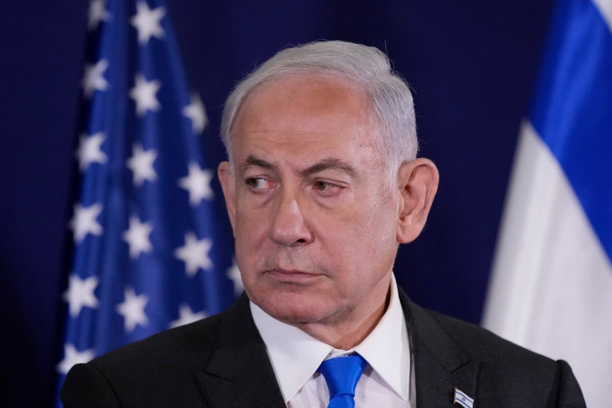 Israeli Prime Minister Benjamin Netanyahu is defying his Western allies over the war in Gaza (POOL/AFP via Getty Images)