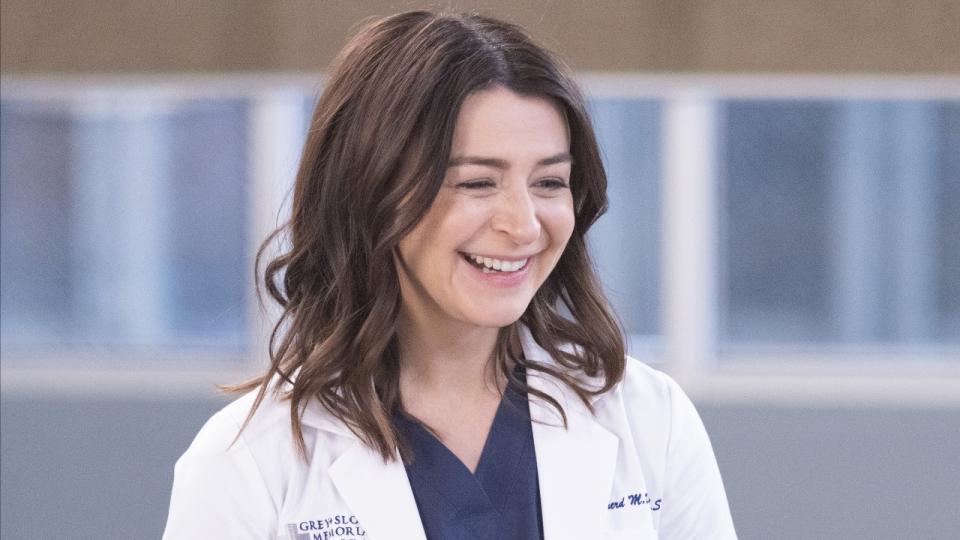 Caterina Scorsone as Amelia on Grey's Anatomy.