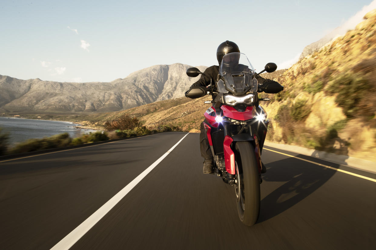 The Triumph boasts more torque than before