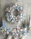 <p><strong>Neiman Marcus</strong></p><p>https://www.neimanmarcus.com</p><p><strong>$425.00</strong></p><p>Not all wreaths have to be in red and green or blue and silver. This wreath’s pastel approach is subtle and shimmery. </p>