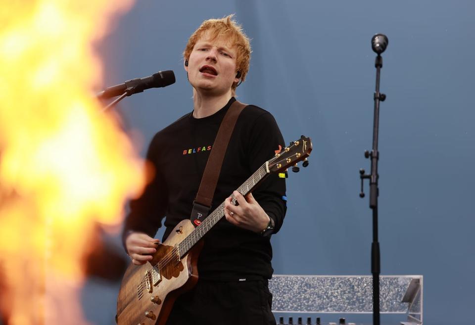 Ed Sheeran has placed 10th on the annual list (Liam McBurney/PA) (PA Wire)