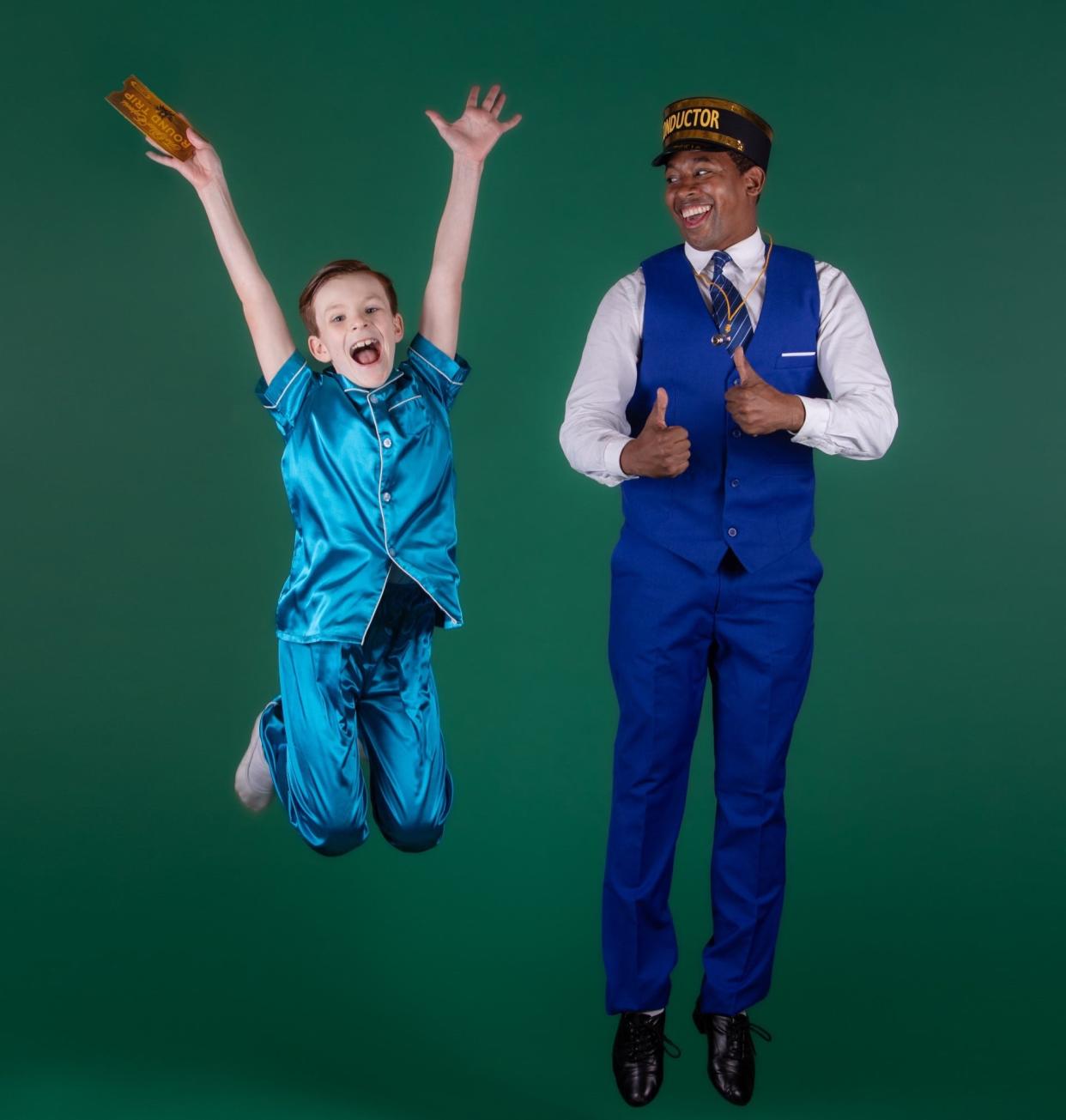 Christopher Pollack of Wall Township and Robert Taylor Jr. star in "The Polar Express" at Axelrod Performing Arts Center. During the run, Jake Ward of Brick alternates with Christopher in the role of Hero Boy.