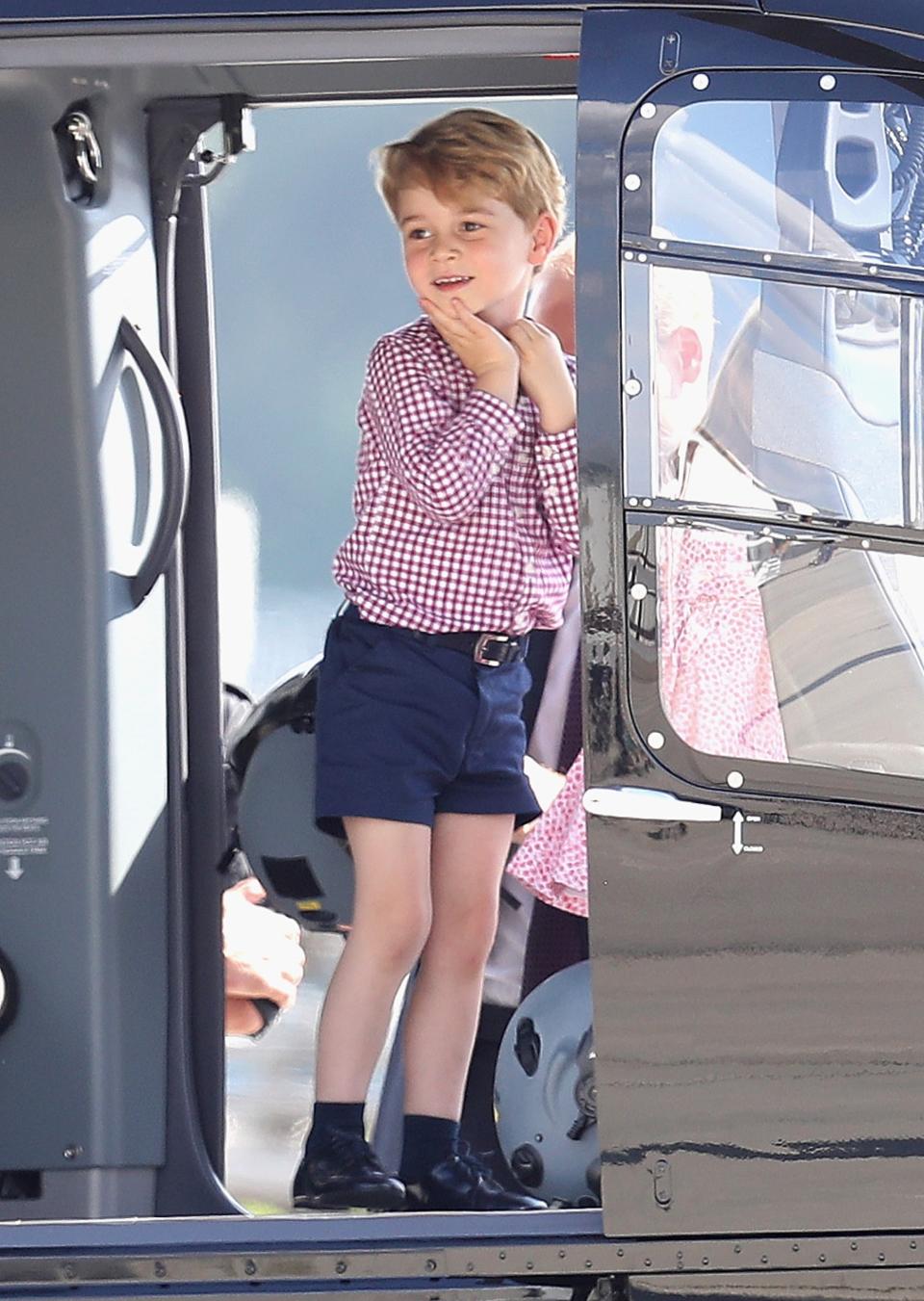 Prince George’s new school takes pupils between the age of 4 to 13. (Photo by Chris Jackson/Getty Images)