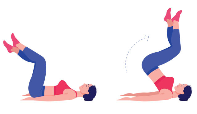 10 'Wall Pilates' Exercises To Shrink Love Handles