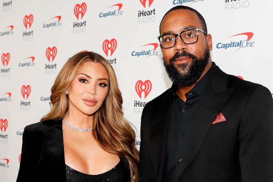 <p>River Callaway/Variety via Getty</p> Larsa Pippen and Marcus Jordan at iHeartRadio Jingle Ball held at the Kia Forum on December 1, 2023 in Los Angeles, California.