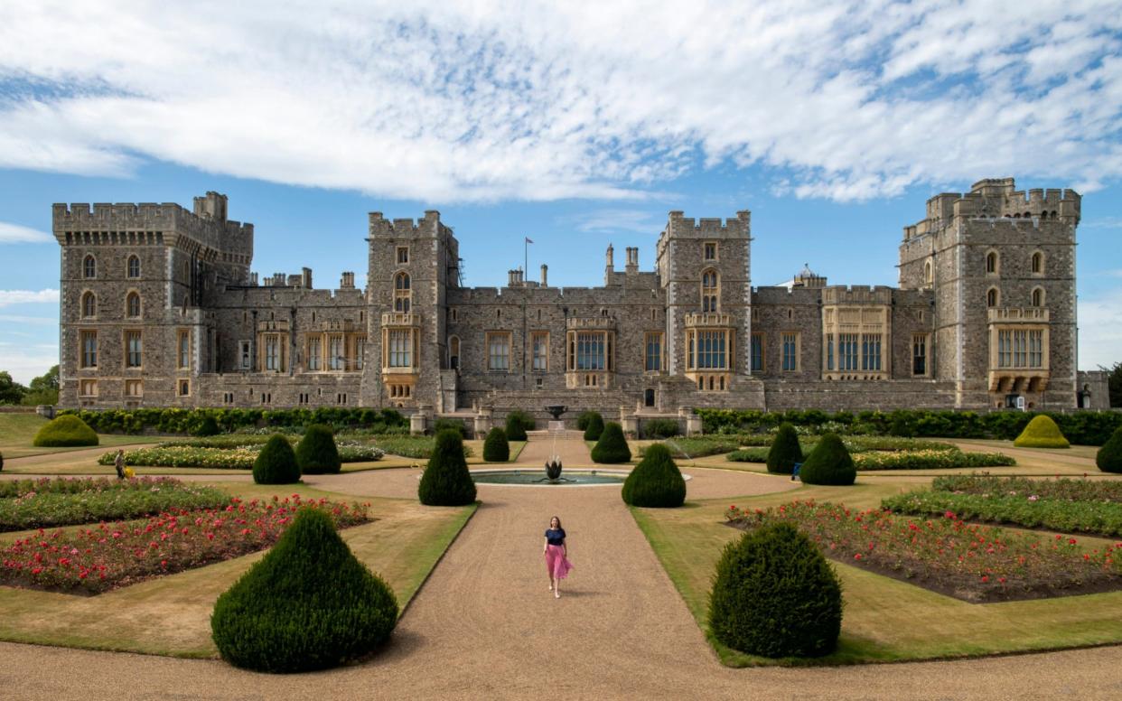 The East Terrace Garden is overlooked by Windsor Castle - Geoff Pugh