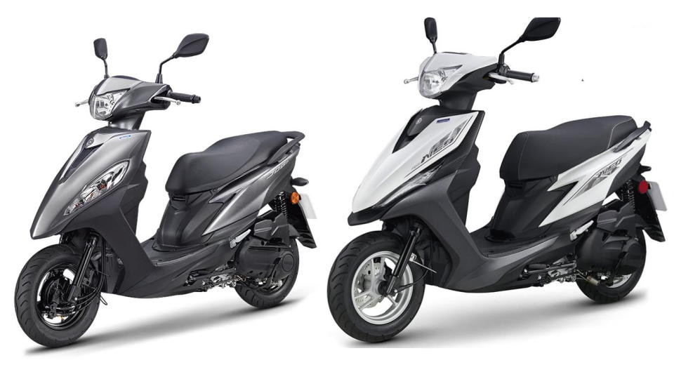 圖／2021 Yamaha Jog 125 FI UBS與2021 Yamaha RS NEO 125 FI UBS兩者皆擁有動感流線的外觀、搭配輕巧靈活的車身，都很適合年輕小資族入手。